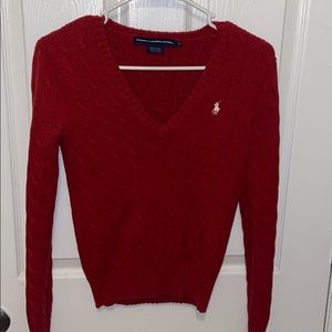Red sweater Ralph Lauren Sport